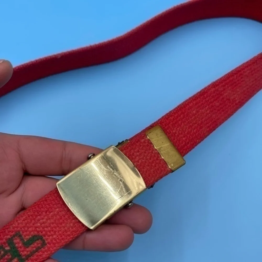 Vintage NOEL Solid Brass Belt